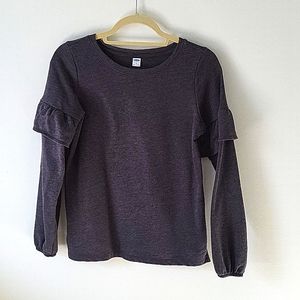 Gray fancy sweatshirt